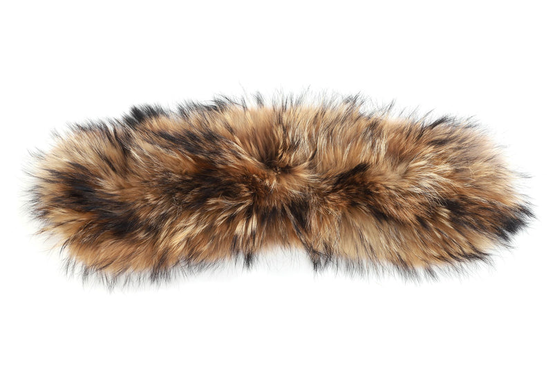 Crystal fox fur collar addon accessory.