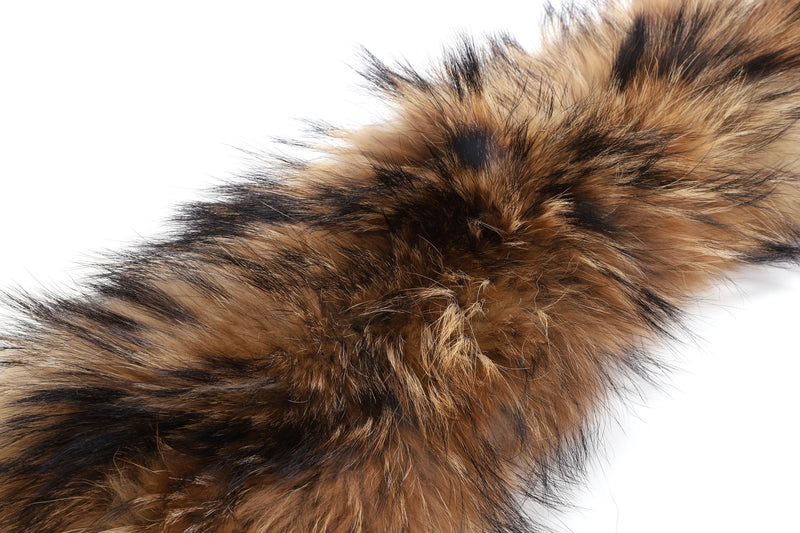 Crystal fox fur collar addon accessory.