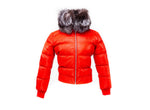 Woman Hill Top Leather Bomber