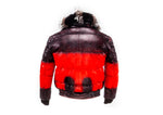 Mens Hill Top Leather Bomber
