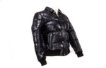 Men Leather Fly By Night Bomber