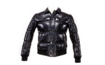 Men Leather Fly By Night Bomber