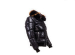 Men Leather Fly By Night Bomber